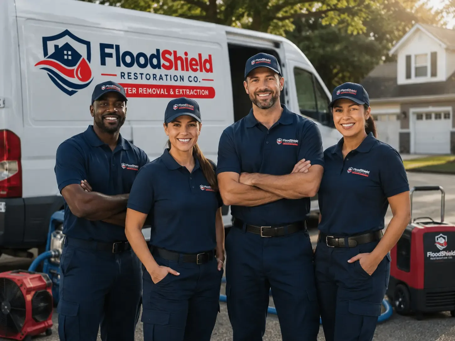 Flood Damage Restoration company in Caroline, WI